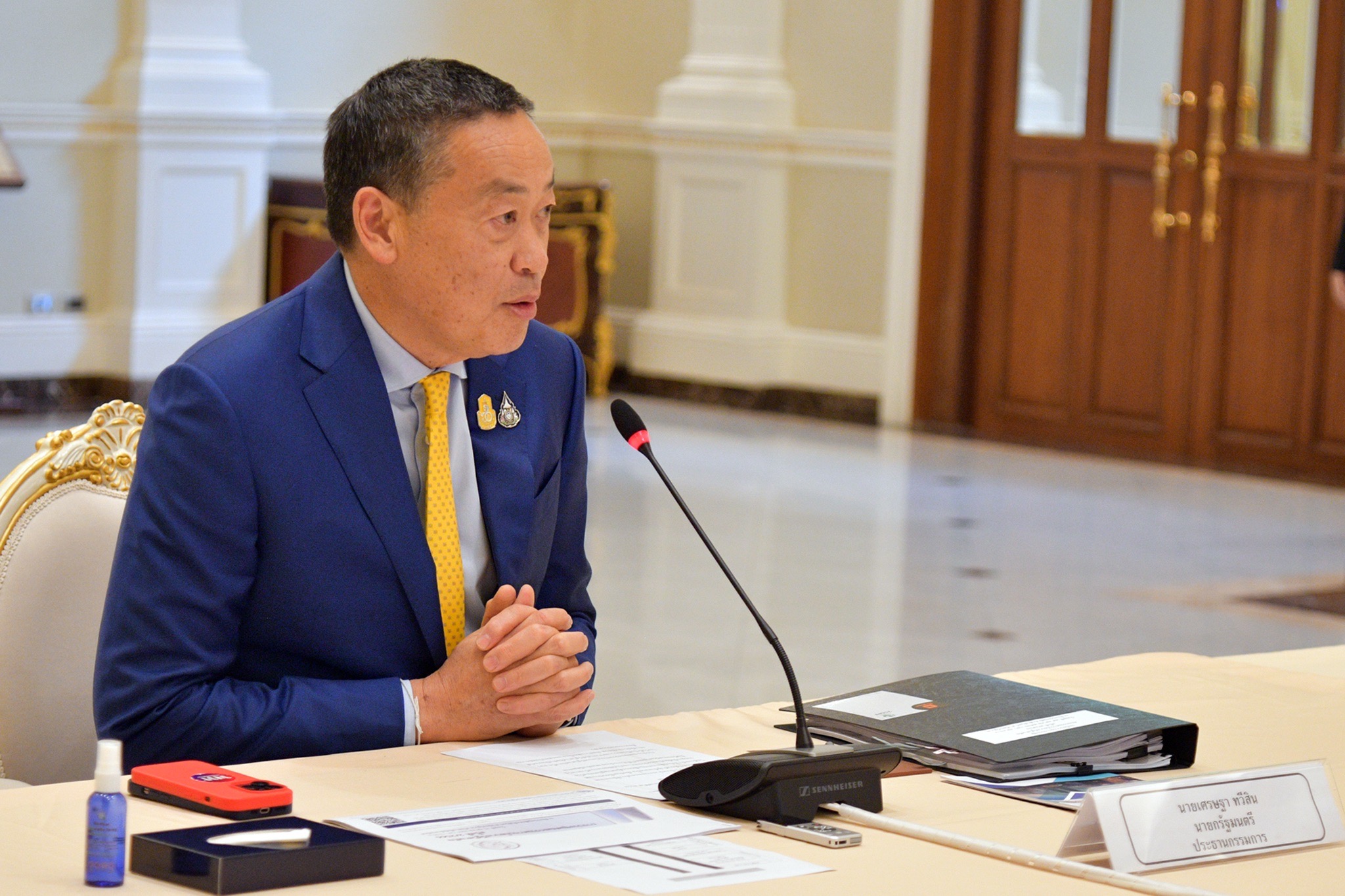 เศรษฐาถก คนร. ตั้งประสงค์ พูนธเนศ คุมคัดคนเข้าบอร์ดรัฐวิสาหกิจ