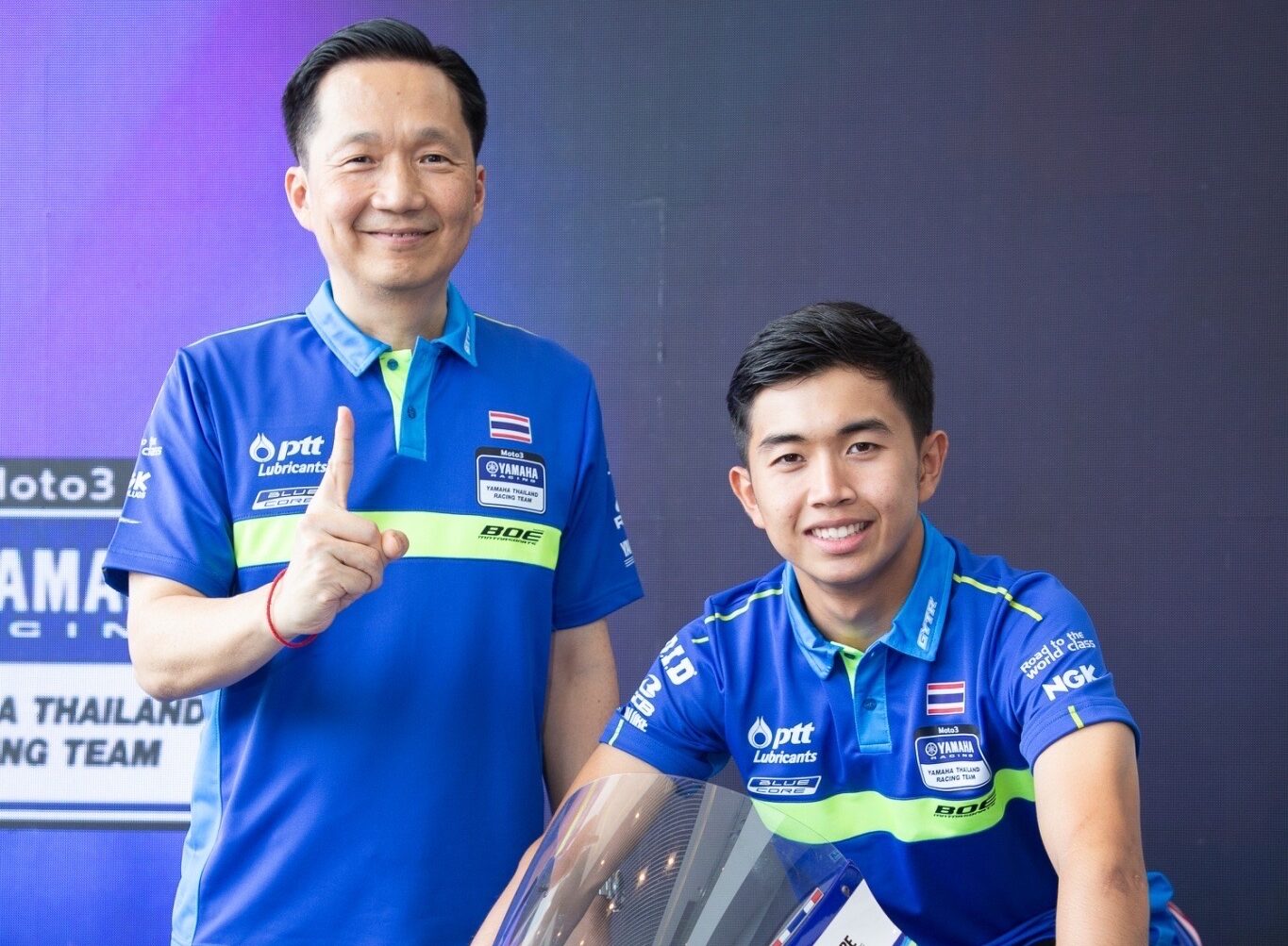 “ไอเดีย” กฤตภัทร นักแข่งยามาฮ่า ร่วมบิดในรายการโมโตจีพี 2023