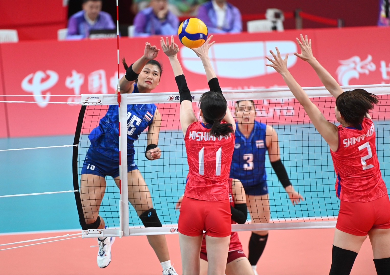 วอลเลย์บอลหญิงเอเชียนเกมส์ ไทย แพ้ ญี่ปุ่น 0-3 เซต ได้ที่ 2 กลุ่ม เข้ารอบรองดวลจีน