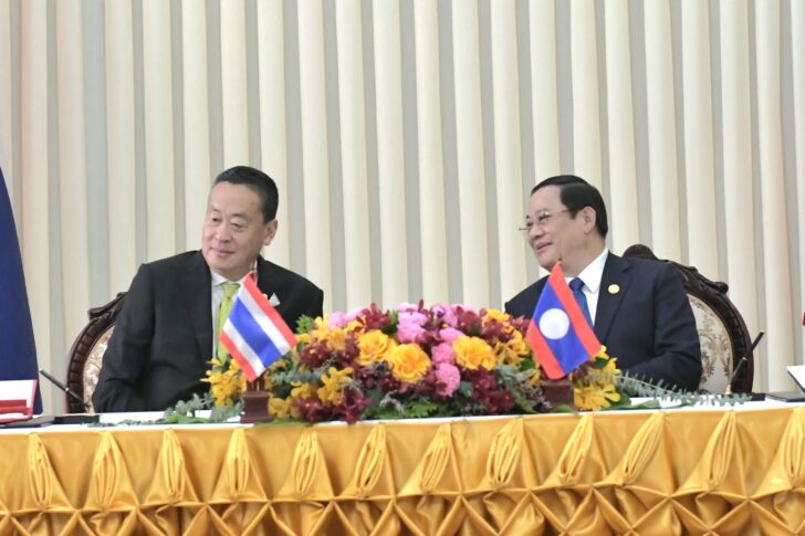 เศรษฐา เยือนลาว เศรษฐา เยือนลาว