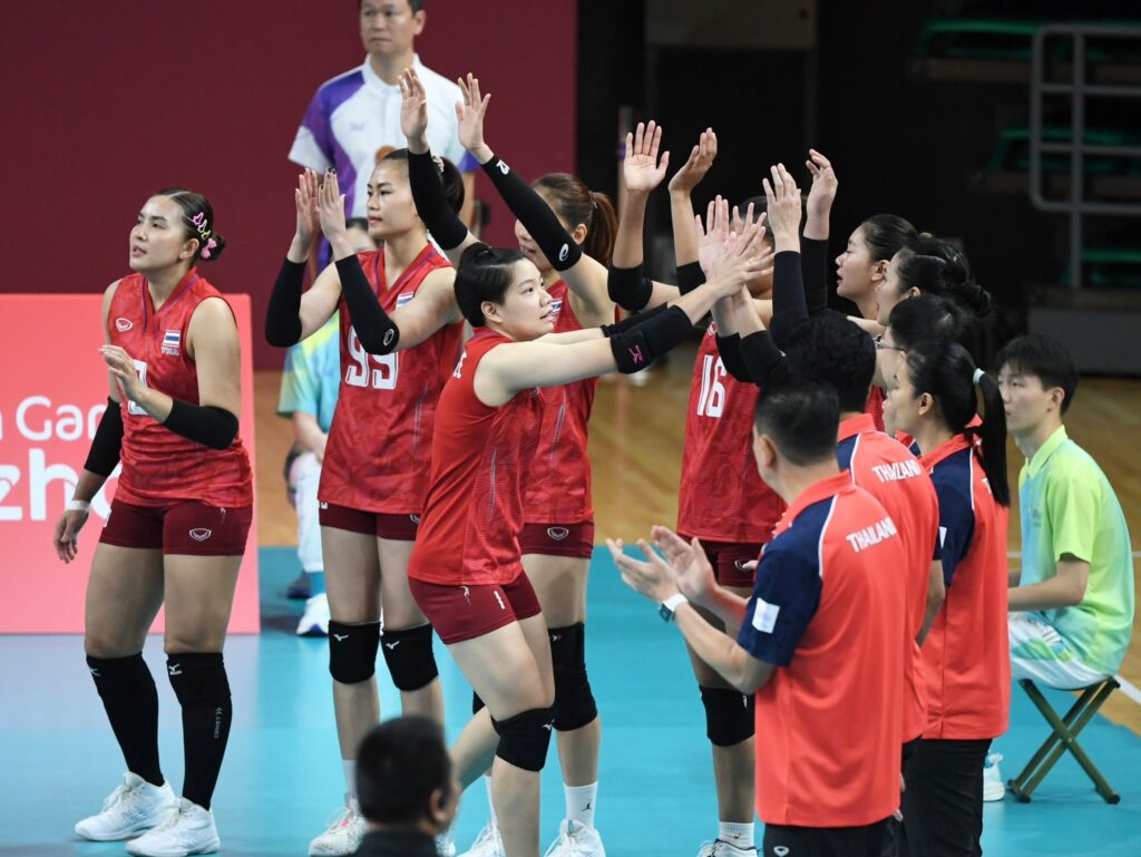 วอลเลย์บอลหญิงเอเชียนเกมส์ ไทย มองโกเลีย