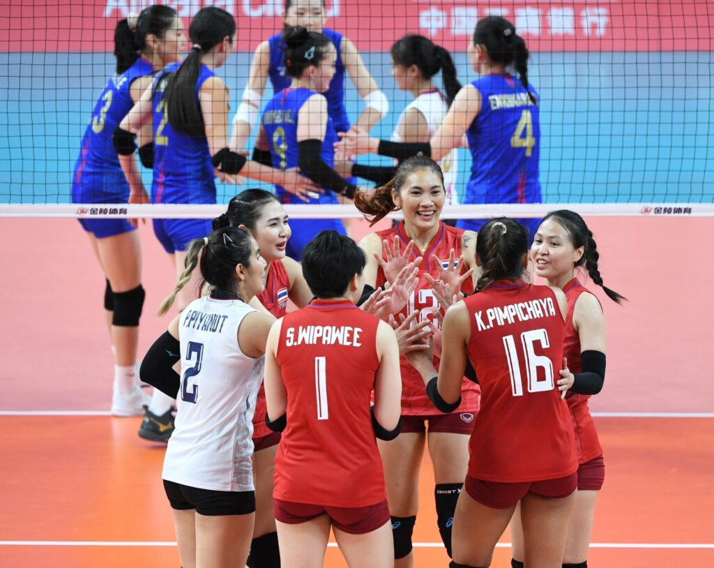 วอลเลย์บอลหญิงเอเชียนเกมส์ ไทย มองโกเลีย