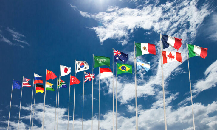 g20_flags 20 ประเทศขนาดเศรษฐกิจใหญ่ที่สุดในโลก