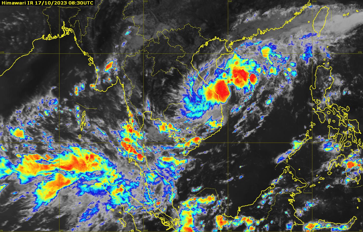 กรมอุตุฯเตือน ดีเปรสชันจ่อทวีกำลังแรงเป็นพายุโซนร้อน-ภาคใต้ฝนตกหนัก