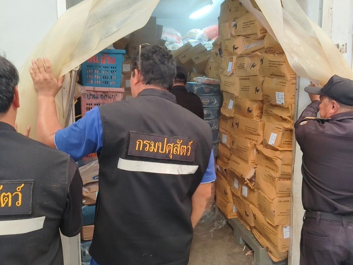 ปูพรมตรวจห้องเย็น เจออีกเนื้อเถื่อนบิ๊กลอตที่ราชบุรี 86,200 กก.