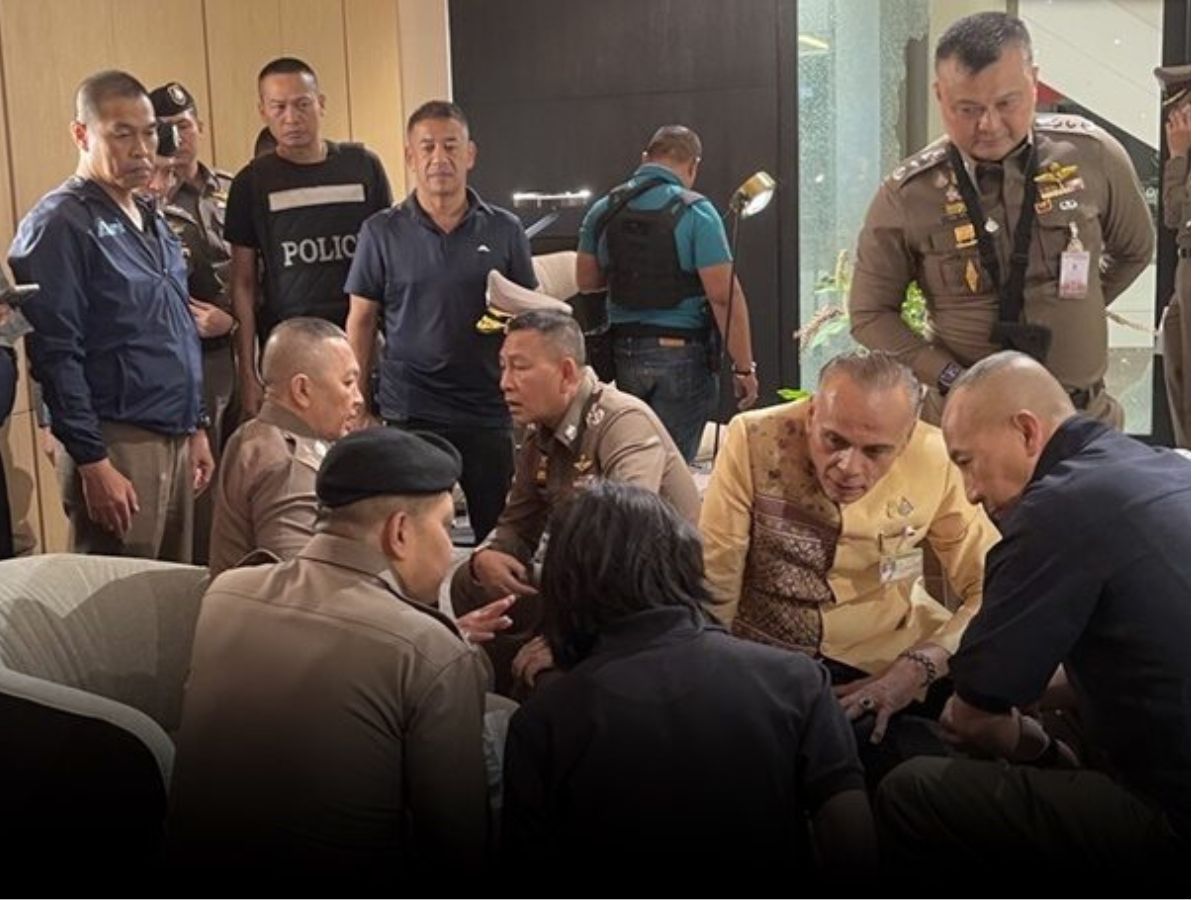 เปิดภาพ บิ๊กต่อ-ชาดา รุดคุยผู้ก่อเหตุวัย 14 ยิงในพารากอน
