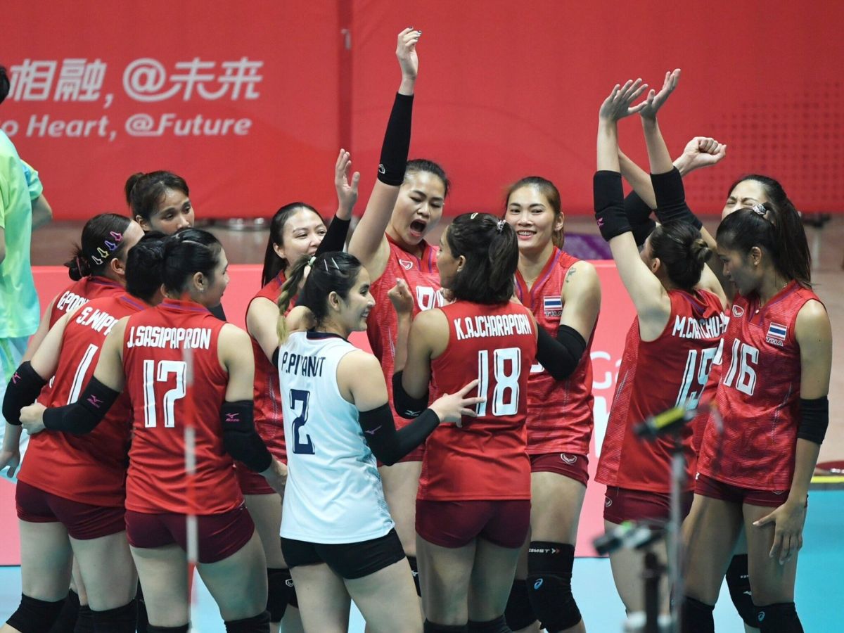 วอลเลย์บอลสาวไทย คว้าทองแดงเอเชียนเกมส์ ชนะเวียดนาม 3-0 เซต
