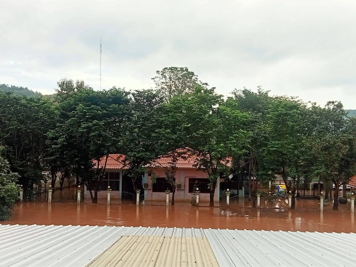 GISTDA เปิดภาพถ่ายจากดาวเทียมพบพื้นที่น้ำท่วมกว่า 750,000 ไร่