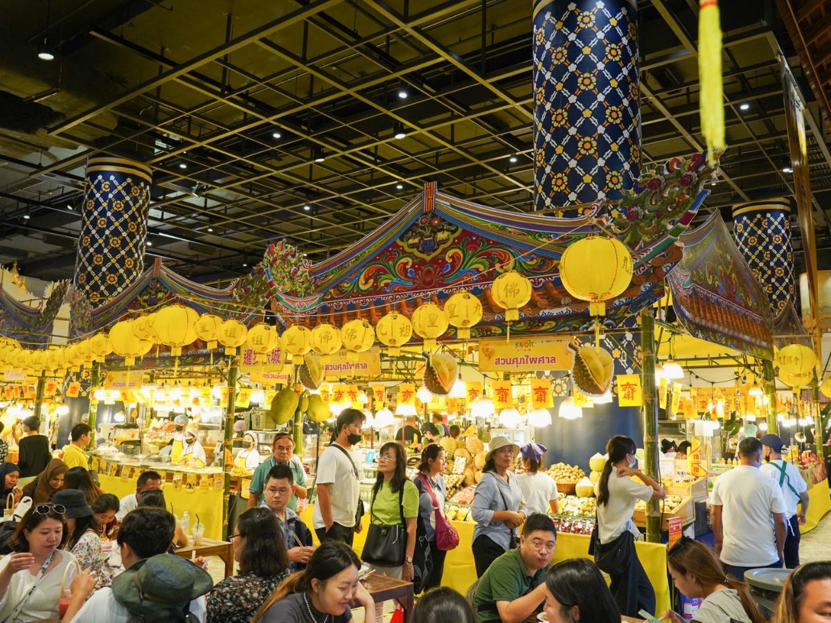 เทศกาลกินเจไอคอนสยาม ไหว้เจ้าแม่กวนอิม ชิมเมนูมงคล ชมการแสดงไทย-จีน