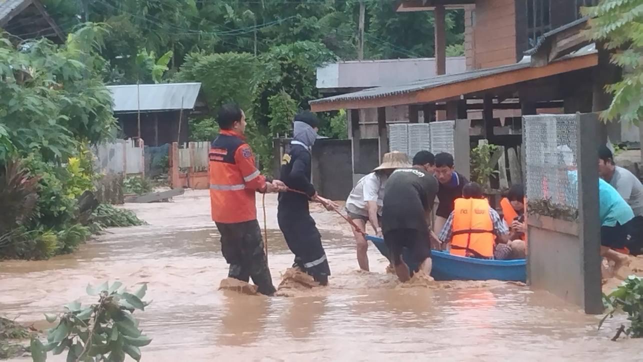 10 จังหวัดเหนือ-อีสาน อ่วม น้ำท่วม 1,037 หมู่บ้าน กระทบ 2 หมื่นครัวเรือน