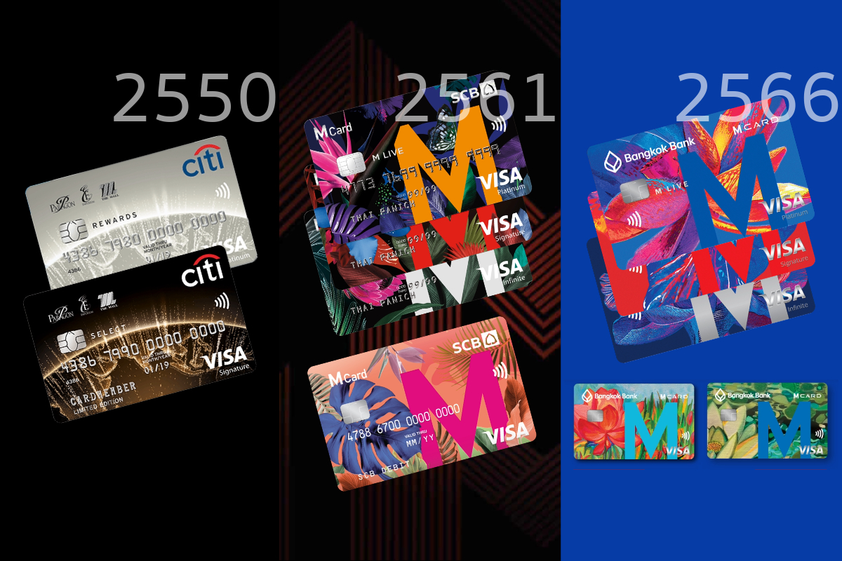 บัตรร่วมเดอะมอลล์ M Visa