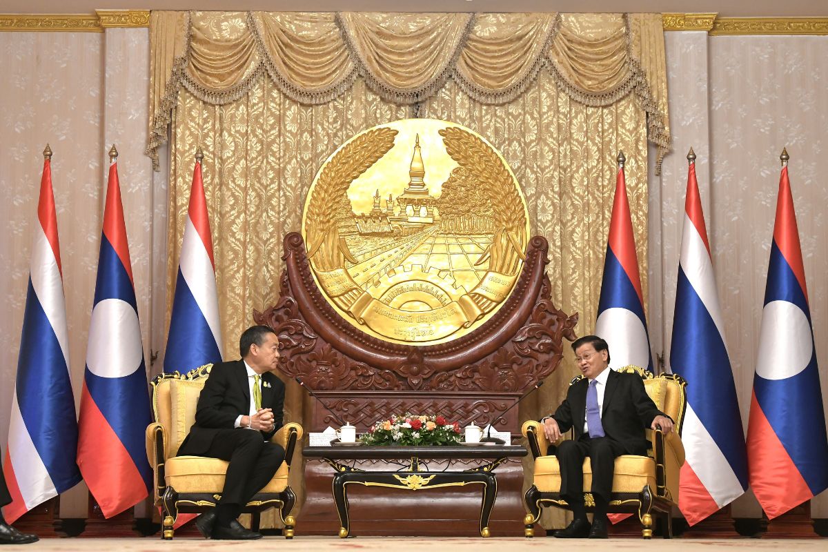 เศรษฐา เข้าเยี่ยมคารวะประธานประเทศ สปป.ลาว เชื่อมการค้า 2 ชาติ