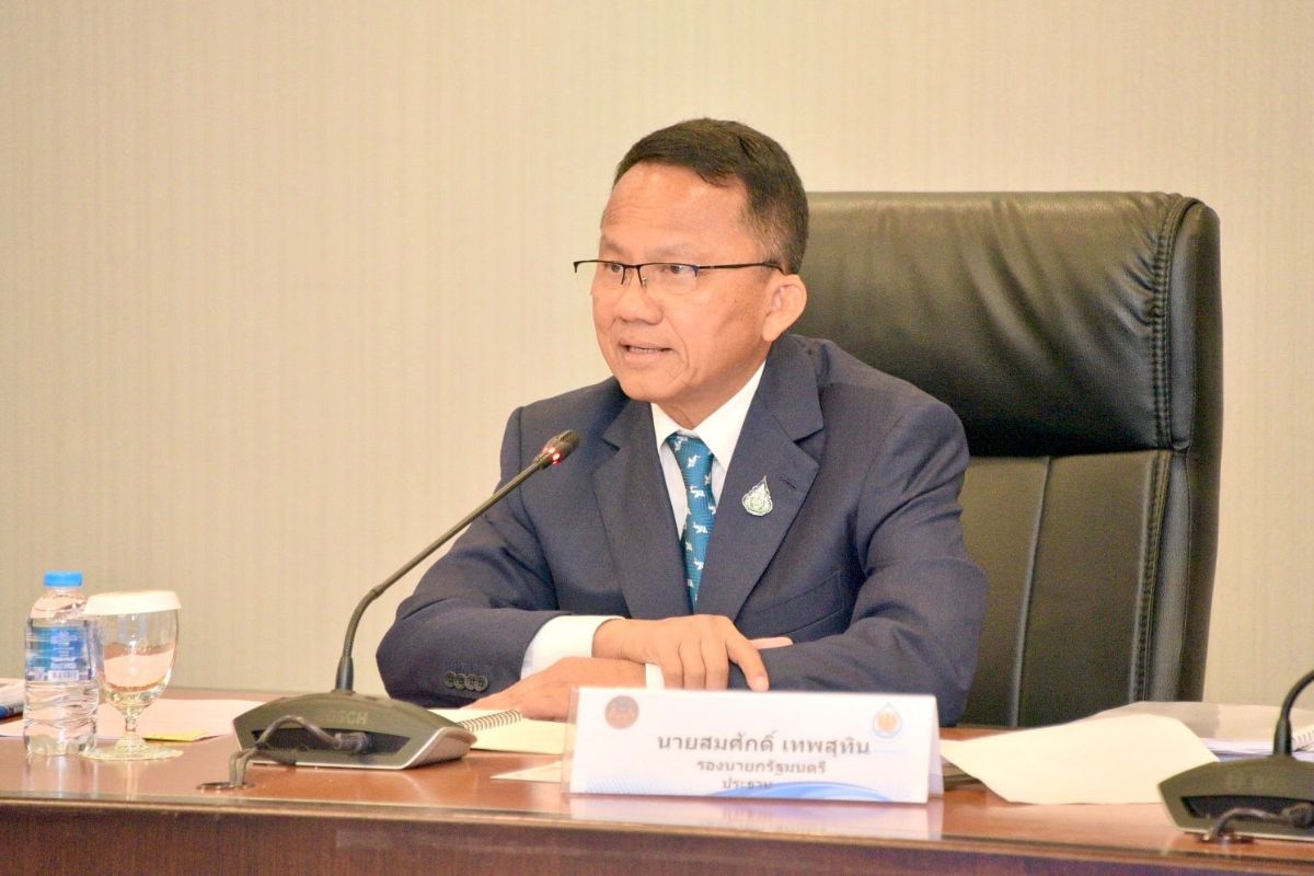 สมศักดิ์ นั่งประธาน กนช. ไฟเขียวปรับปรุงคลองชักน้ำแม่น้ำยม จ.สุโขทัย