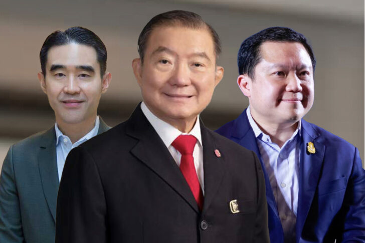 อัศวิน เตชะเจริญวิกุล, เจริญ สิริวัฒนภักดี, ฐาปน สิริวัฒนภักดี อัศวิน เตชะเจริญวิกุล, เจริญ สิริวัฒนภักดี, ฐาปน สิริวัฒนภักดี