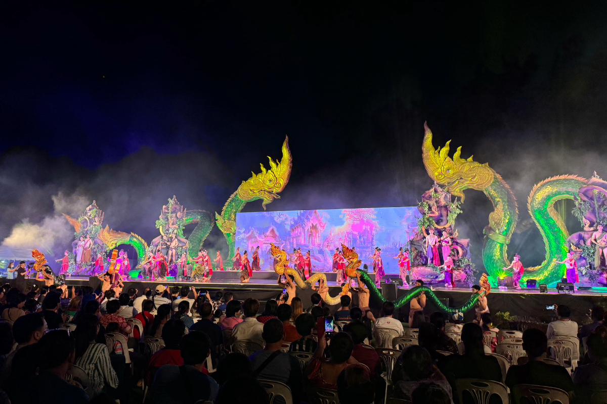 หนองคาย จัดแสดงแสงสีเสียง-สื่อผสม “ประทีปนาคา บูชาพระสัพพัญญู”
