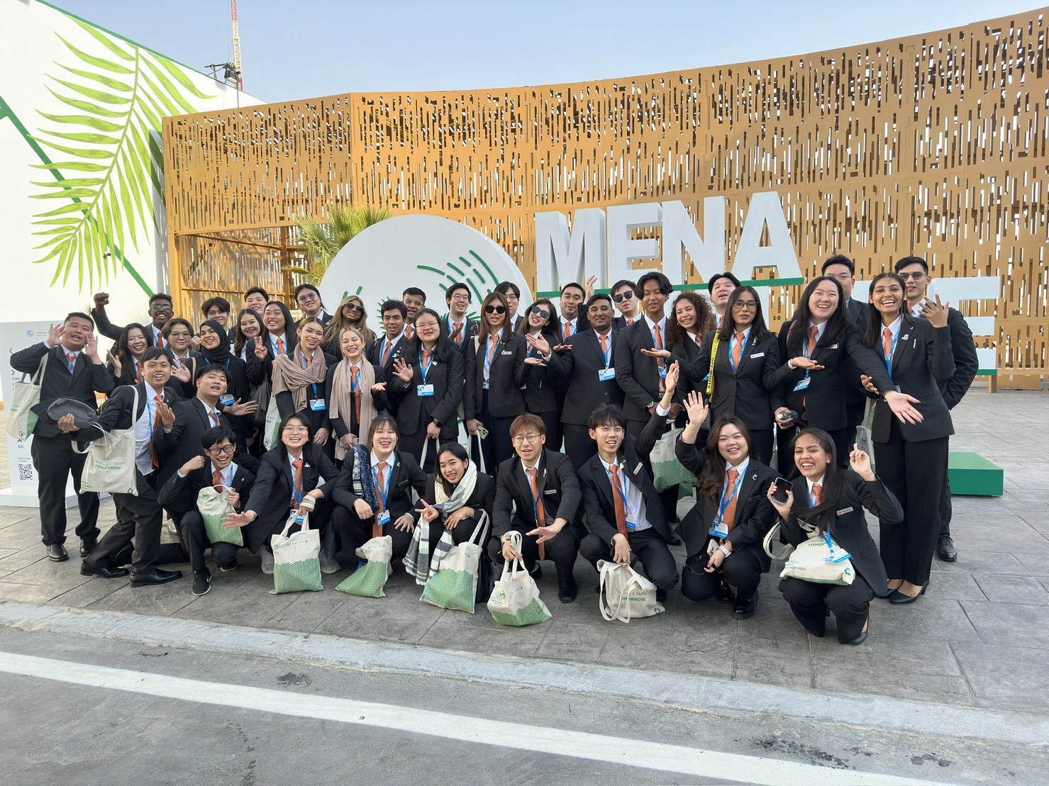 วิทยาลัยดุสิตธานี ตัวแทนไทยร่วมงาน Sustainability ที่ซาอุดีอาระเบีย