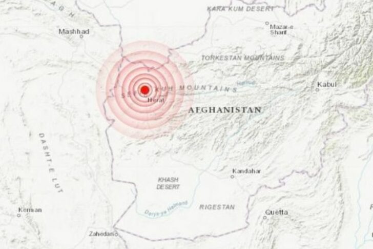 อัฟกานิสถานแผ่นดินไหว