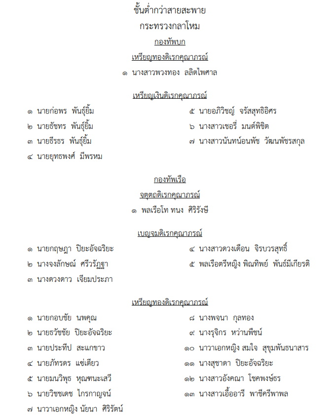 โปรดเกล้าฯ พระราชทานเครื่องราชฯ อันเป็นที่สรรเสริญยิ่งดิเรกคุณาภรณ์