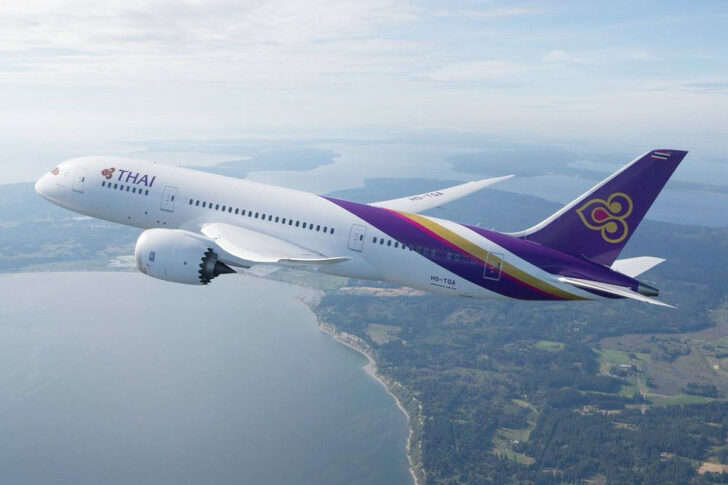AVIATION-THAIAIRWAYS-B787 เครื่องบินแบบโบอิ้ง 787-800 การบินไทย