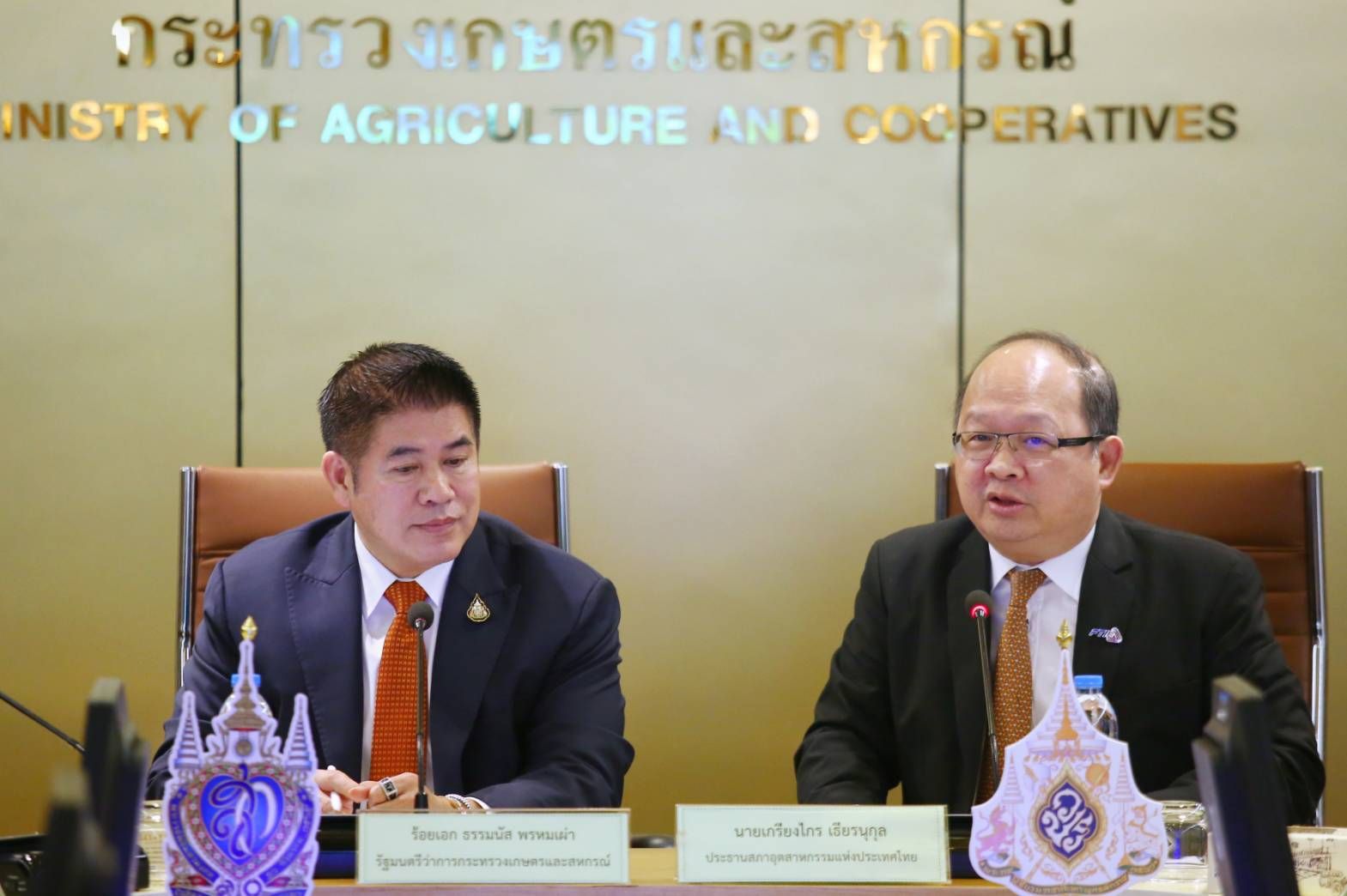 ธรรมนัส เปิดบ้านรับ ส.อ.ท. ร่วมผลักดันด้านเกษตร