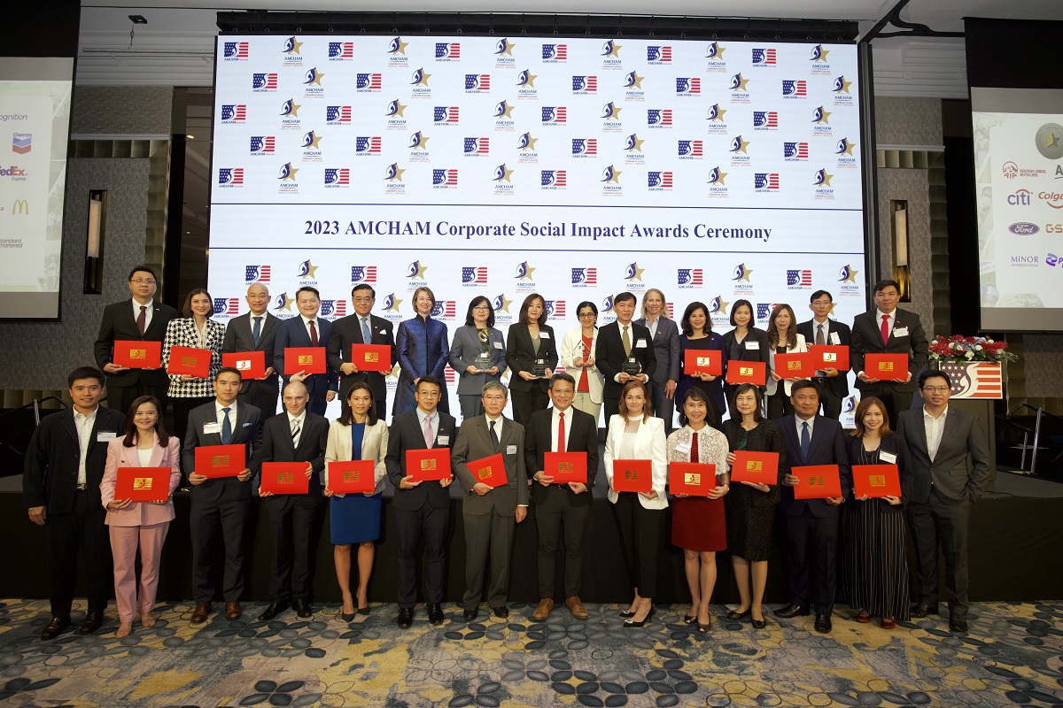 หอการค้าอเมริกัน มอบรางวัล Social Impact เชิดชู 98 องค์กรดูแลสังคมไทย