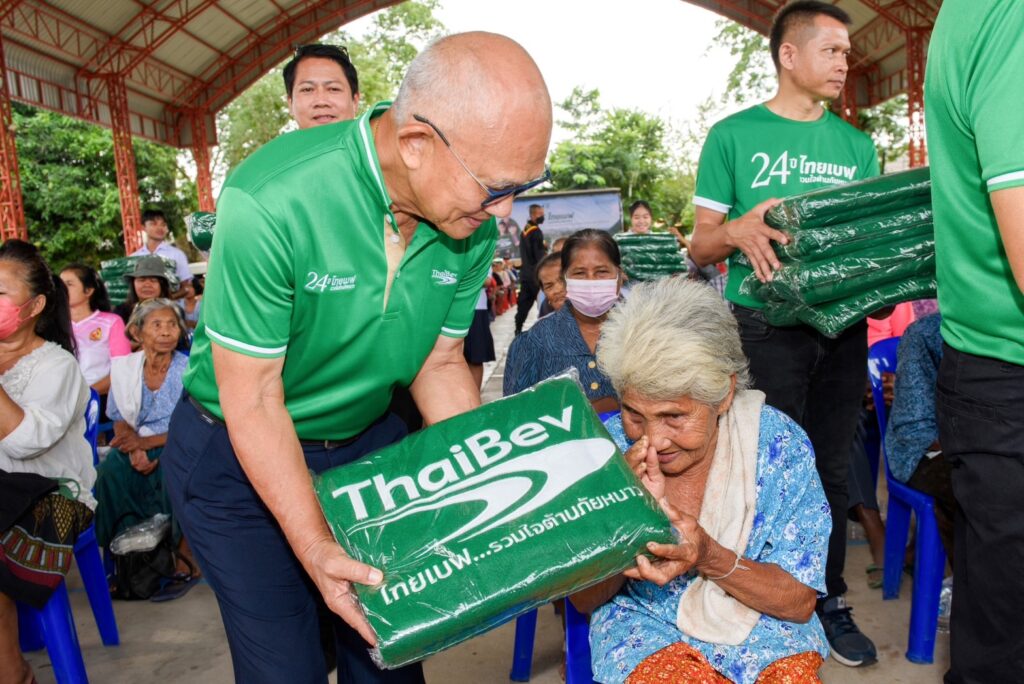 ไทยเบฟ เดินหน้ารวมใจ ต้านภัยหนาว ปีที่ 24