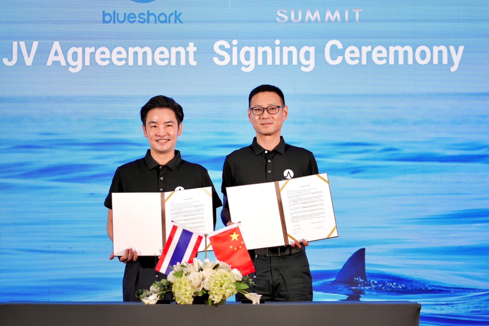 Sharkgulf Technology (China) ลงนาม MOU ร่วมกับ ซัมมิท โอโต บอดี้ฯ