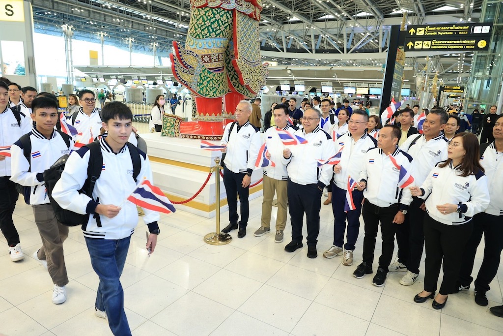 ทีมเยาวชนไทยบินเเข่ง WorldSkills Asia ที่อาบูดาบี ลุ้นเหรียญ 8 สาขา