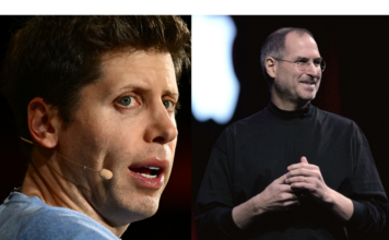 sam altman-steve jobs แซม อัลต์แมน-สตีฟ จ็อบส์