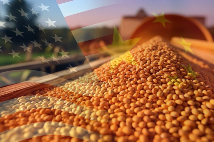 China_US_soybeans จีน สหรัฐ ถั่วเหลือง