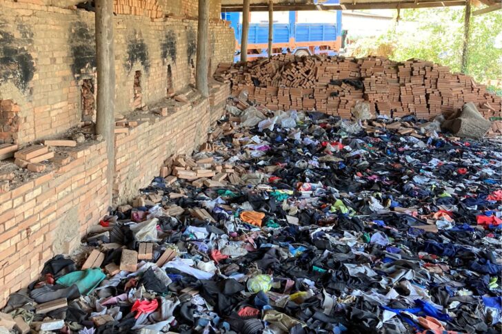 Brands_waste_cambodia ขยะเสื้อผ้า แบรนด์ดัง กัมพูชา