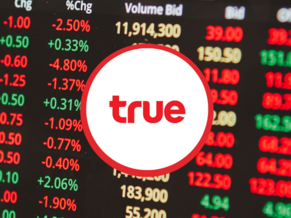 หุ้น TRUE บิ๊กลอตปริศนาโผล่ 215.5 ล้านหุ้น มูลค่ากว่า 1,099 ล้าน