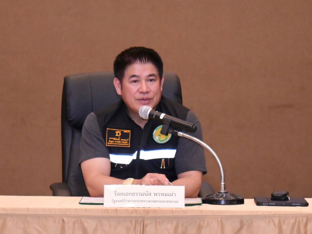 ธรรมนัสกำชับ 3 อธิบดี เอาผิดเจ้าหน้าที่รัฐ หากมีสินค้าเกษตรเถื่อน