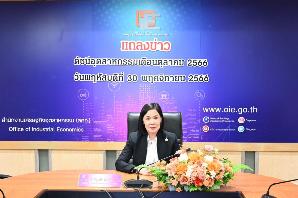 พิษเศรษฐกิจโลกทุบดัชนีอุตสาหกรรมดิ่ง หวังปี 67 ฟื้น 2-3%