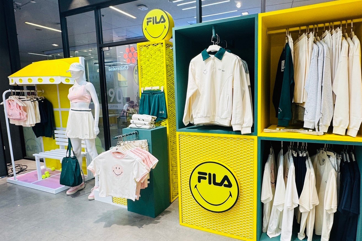 FILA ผนึก Smiley® ส่งคอลแลบส์คอลเล็กชั่นจับวัยรุ่น