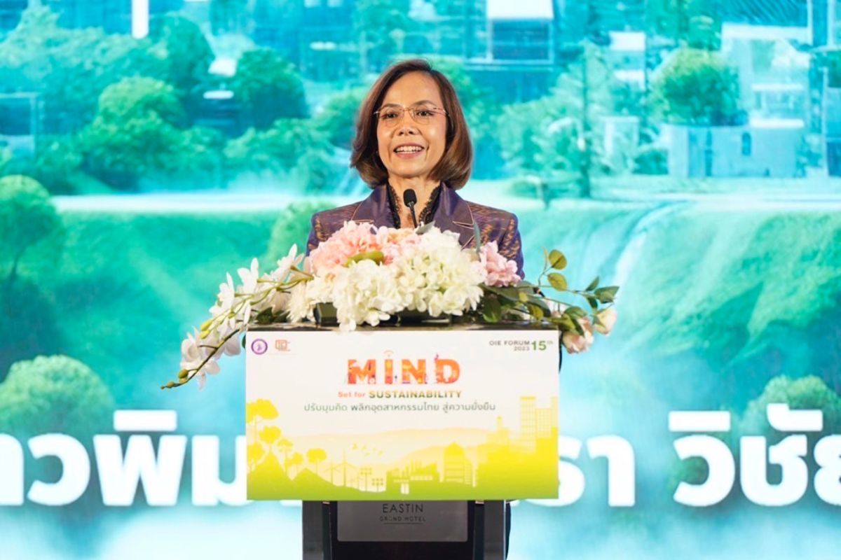 พิมพ์ภัทรา เปิดงาน OIE Forum 2566 เผยวาระเร่งด่วน 6 ด้าน