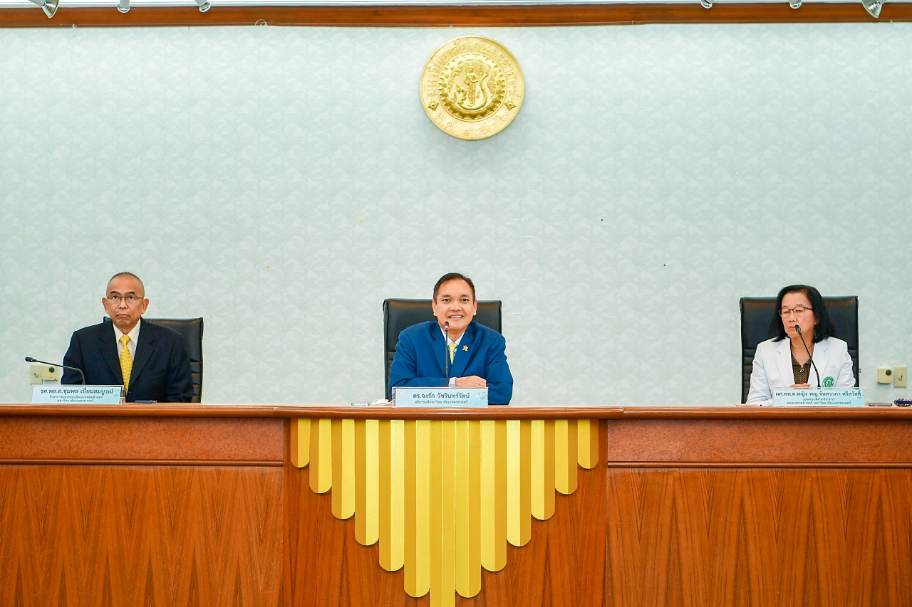 ม.เกษตรฯ พร้อมรับนิสิตแพทย์รุ่นแรก 48 คน เริ่มสร้างโรงพยาบาล ปี’67