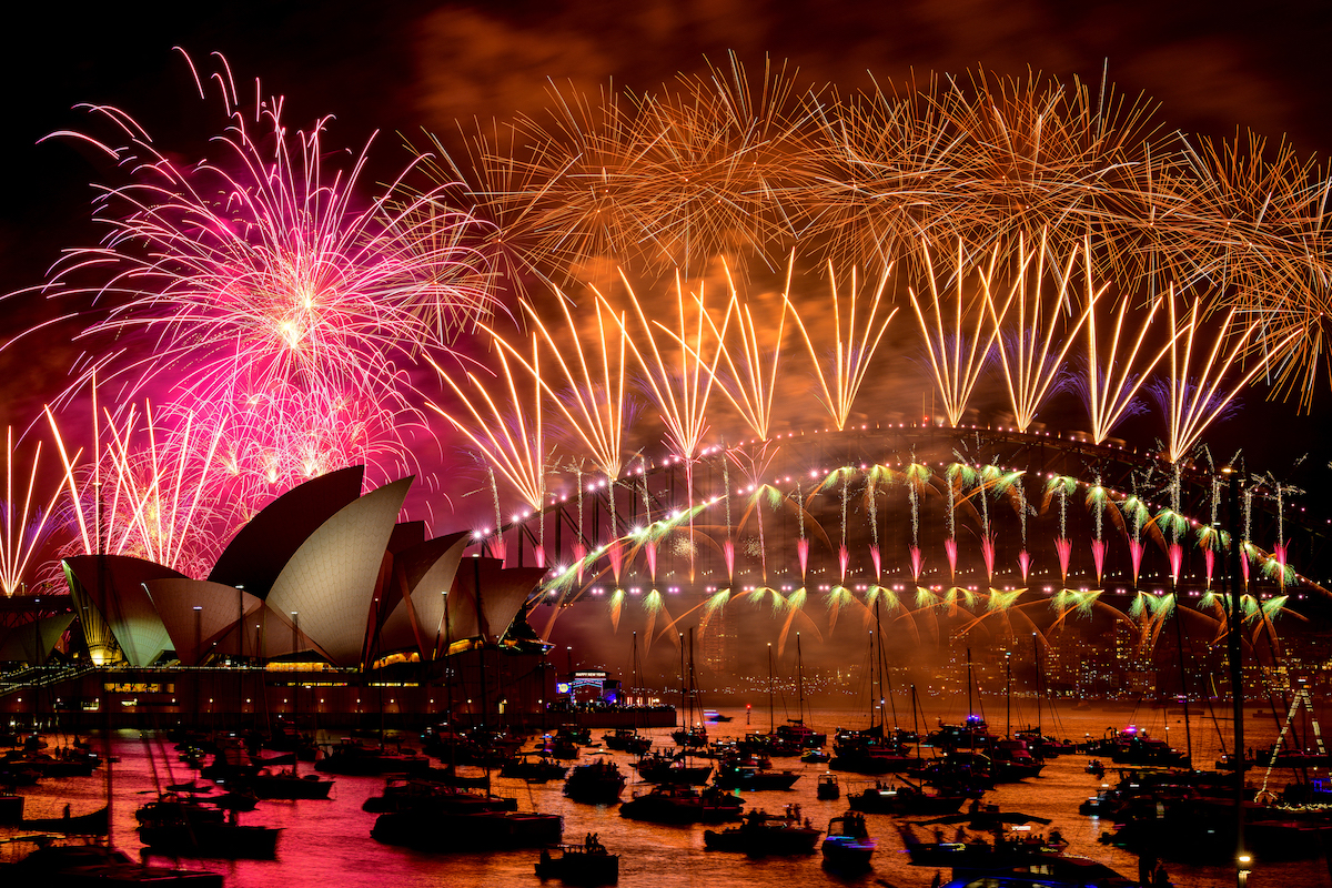 ประมวลภาพเคานต์ดาวน์-เฉลิมฉลองปีใหม่ 2024 เมืองใหญ่ทั่วโลก