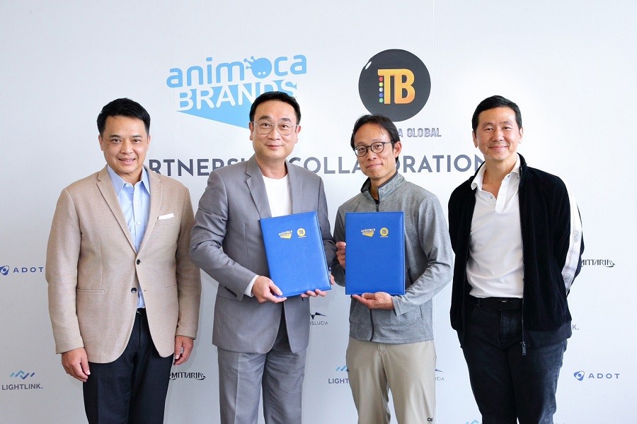 Animoca Brands และ T&B Media Global ประกาศความร่วมมือ