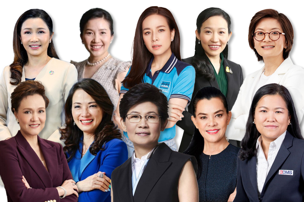 ส่อง 10 ซีอีโอหญิงเก่ง คุมทัพธุรกิจยักษ์ในตลาดหุ้นไทย