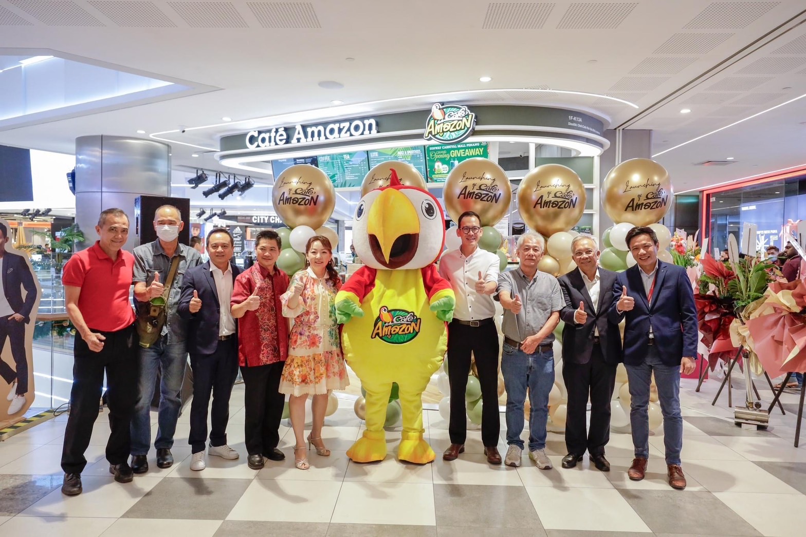คาเฟ่ อเมซอน สาขาที่ 2 ในมาเลเซีย เปิดแล้วที่ Sunway Carnival Mall