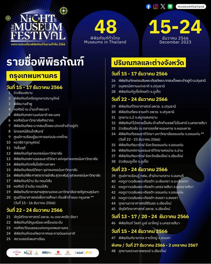 เทศกาล กรุงเทพมหานคร