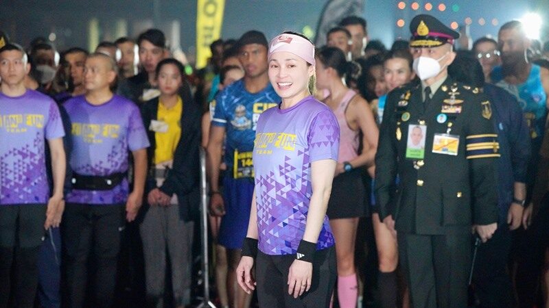 พระราชินี เสด็จฯ ส่วนพระองค์ ทรงร่วมวิ่ง CIB RUN 2023 ระยะทาง 10 กิโลเมตร