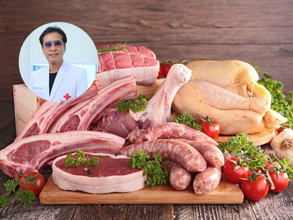 หมอธีระวัฒน์ ชี้ งานวิจัยระบุ ชอบกินเนื้อสัตว์เสี่ยงตาย ไม่สูบบุหรี่ ออกกำลังกาย ไม่ช่วย