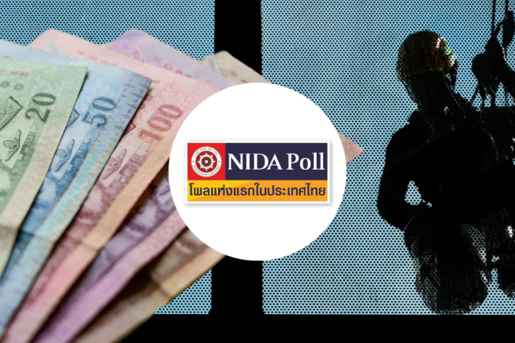 นิด้าโพล NIDA Poll ค่าแรงขั้นต่ำ