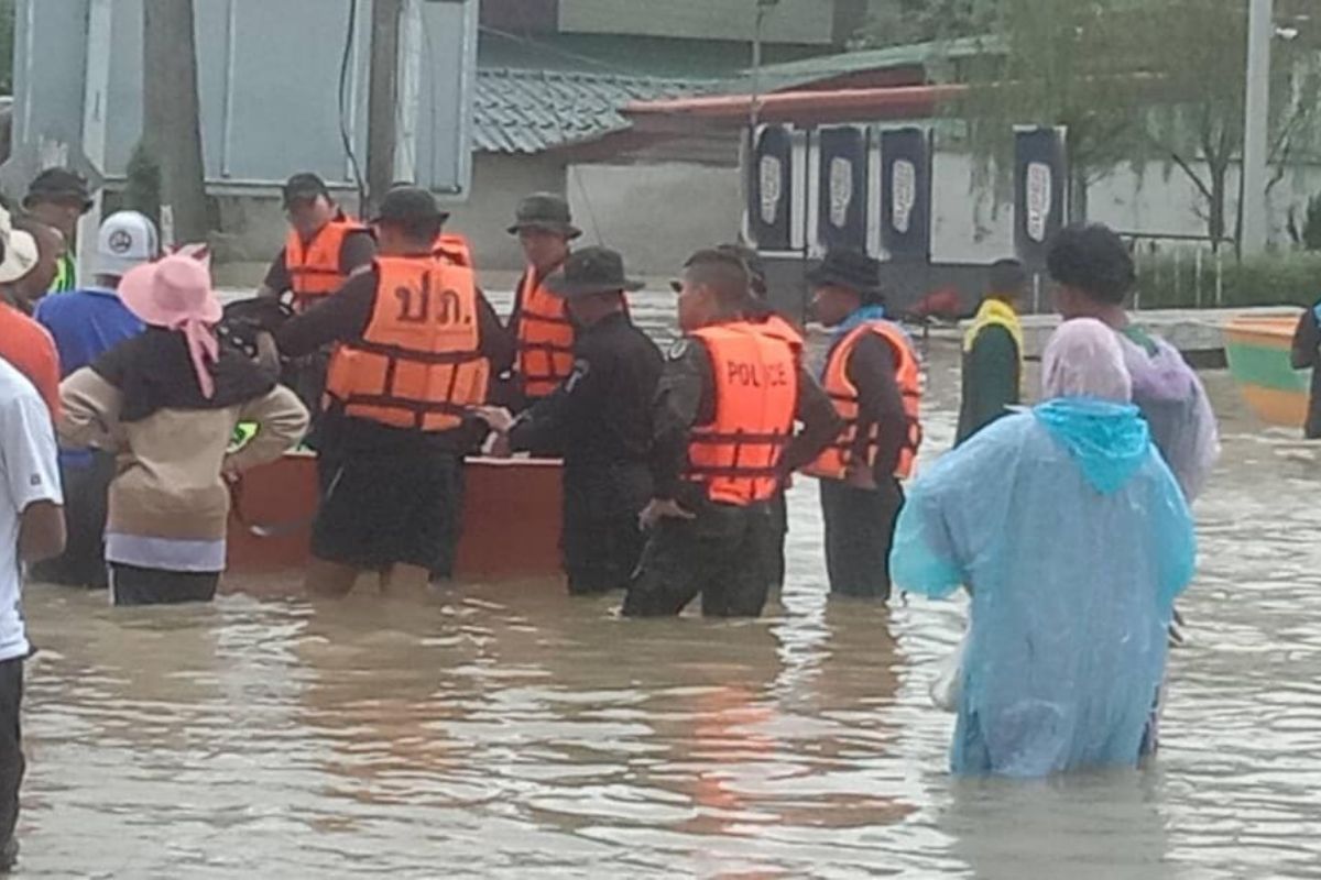 ปภ.แจงน้ำท่วม 5 จังหวัด กระทบ 32 อำเภอ เสียหาย 68,941 ครัวเรือน