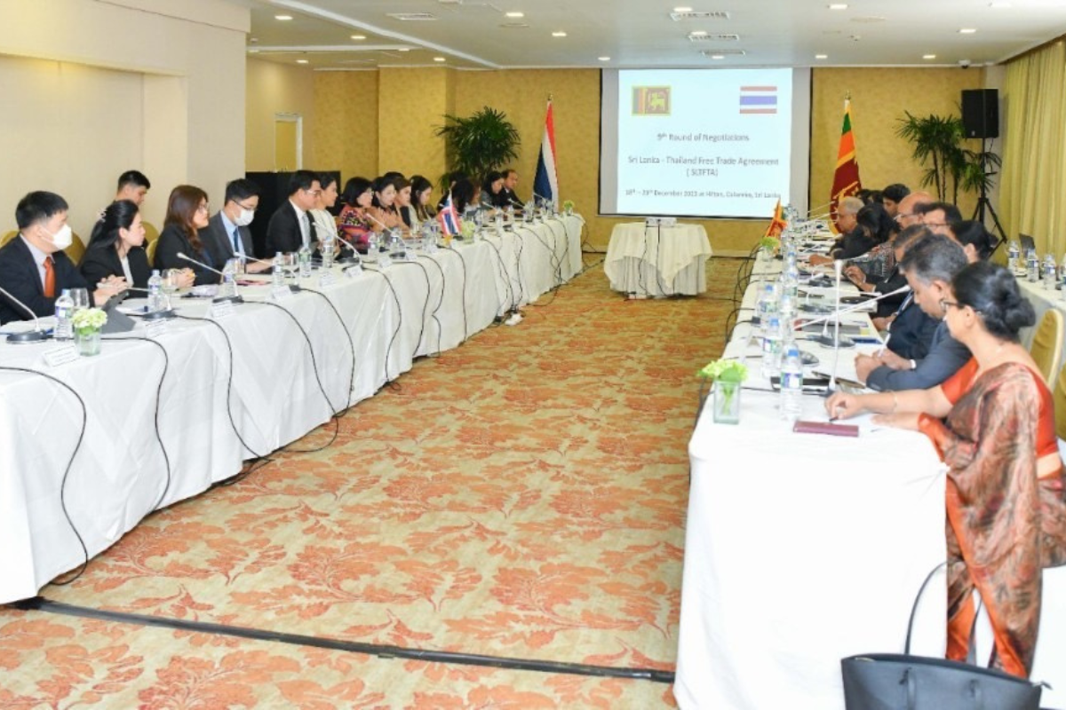 FTA ไทย-ศรีลังกา ปิดดีล เตรียมเซ็น ก.พ. 2567 ไทยได้อะไร