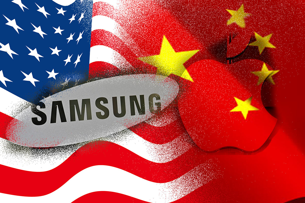 ศึกเทคโนโลยี จีน-สหรัฐ สะเทือน Samsung