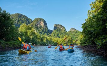 ล่องเรือคายัคชมธรรมชาติ