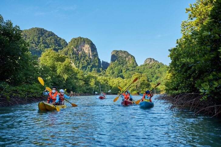สิงห์-ล่องเรือคายัคชมธรรมชาติ ล่องเรือคายัคชมธรรมชาติ